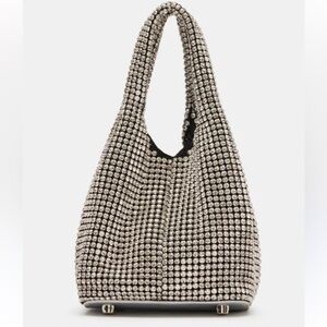 Steve Madden Sparkle Studded Evening Bag